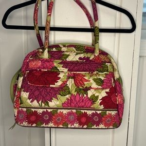 Hello Dahlia Vera Bradley Bowler Bag